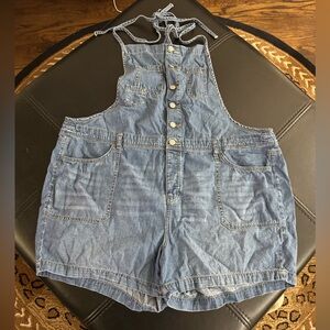 Torrid Blue Denim Overalls